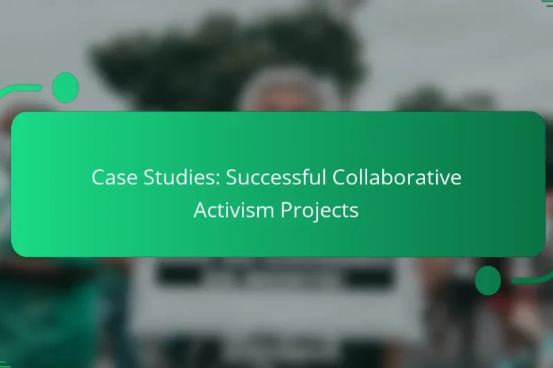 Case Studies: Successful Collaborative Activism Projects