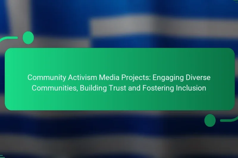 Community Activism Media Projects: Engaging Diverse Communities, Building Trust and Fostering Inclusion
