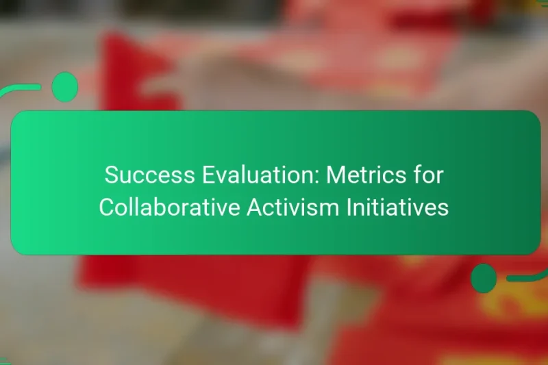 Success Evaluation: Metrics for Collaborative Activism Initiatives